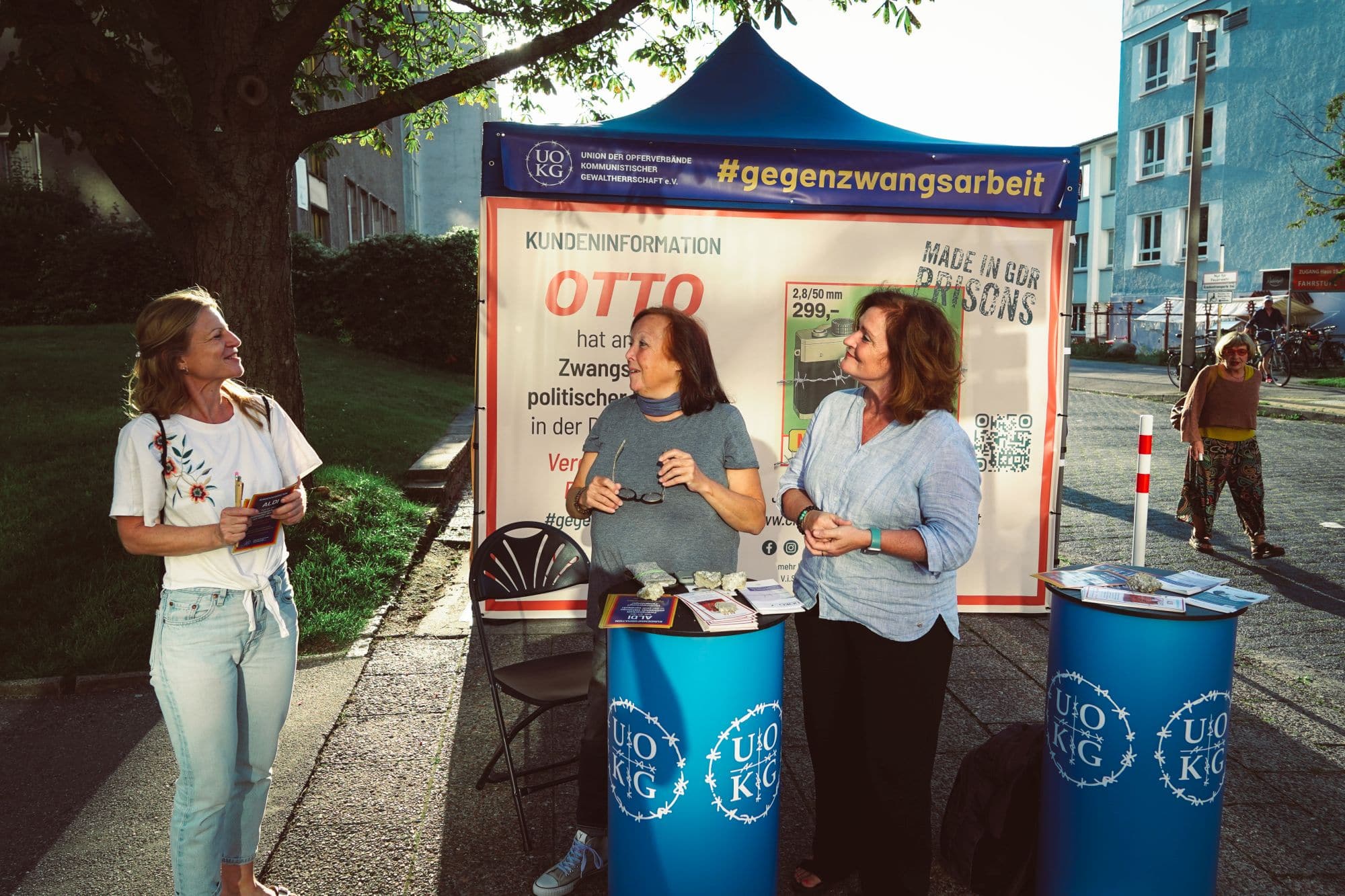 Infostand 08/25 – WIR INFORMIEREN