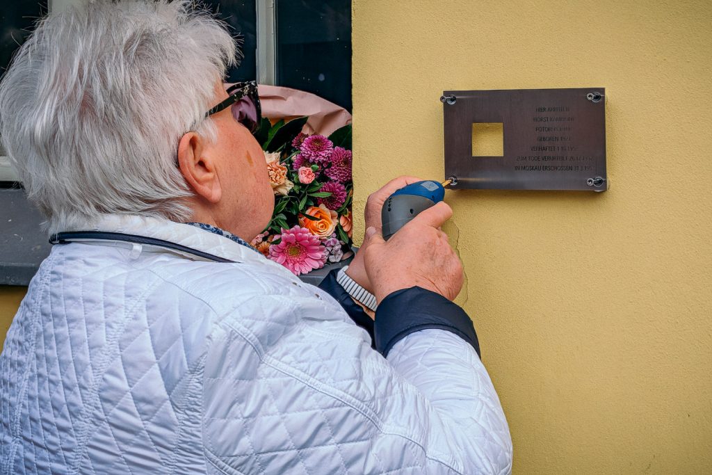 Giesela Eggert, Schwester von Horst Kampioni