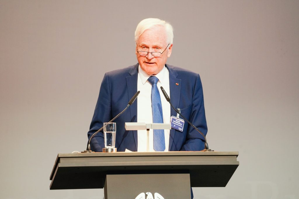 Der UOKG-Bundesvorsitzende Dieter Dombrowski