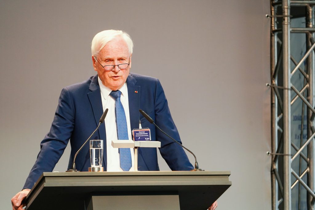 Der UOKG-Bundesvorsitzende Dieter Dombrowski