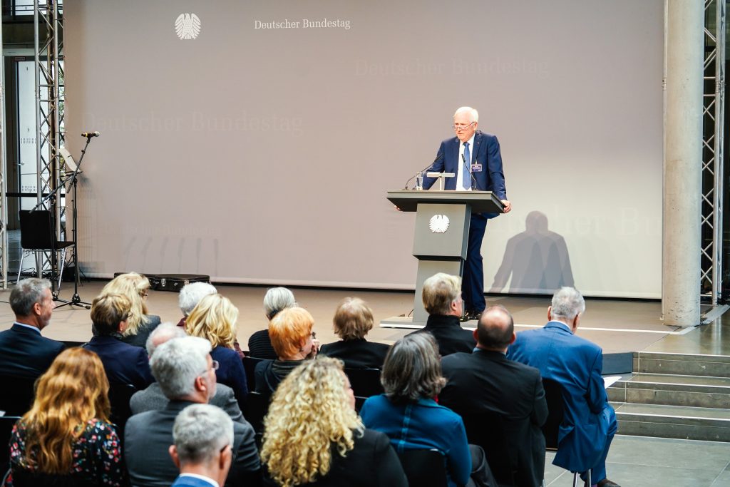 Der UOKG-Bundesvorsitzende Dieter Dombrowski